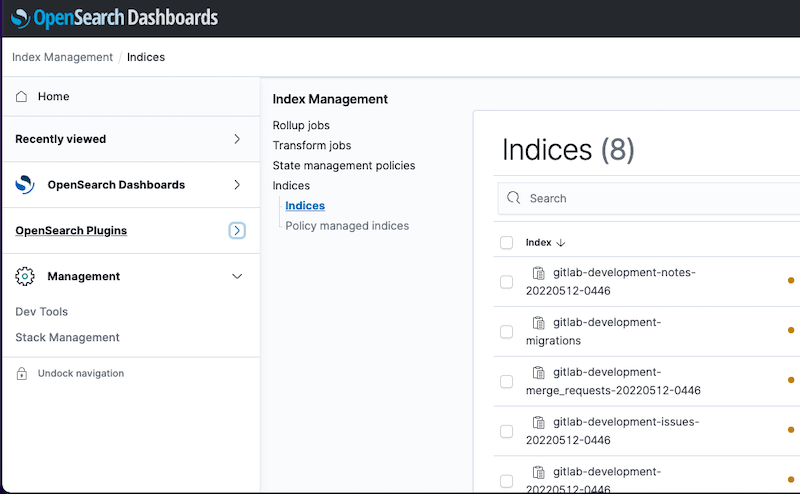 Advanced Search is compatible with OpenSearch