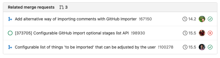 Associate MRs to issues when migrating groups with projects