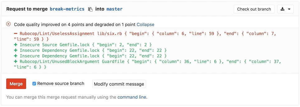 GitLab Code Quality